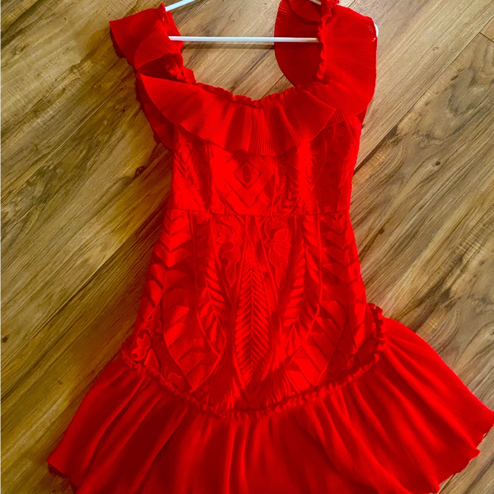 COPY - Hello Molly red mini dress